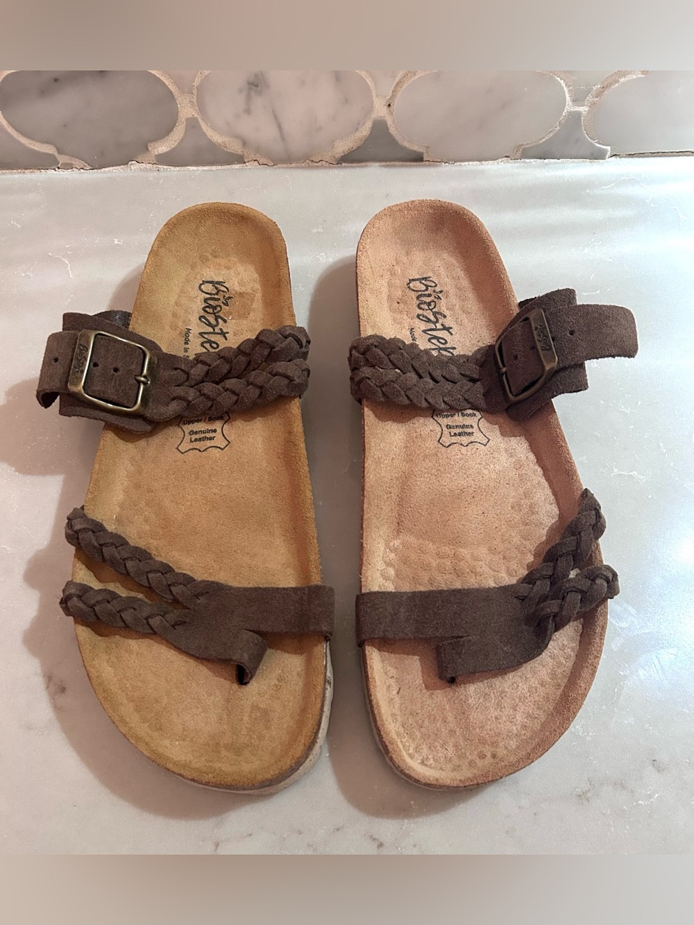 Women’s Biostep leather sandals